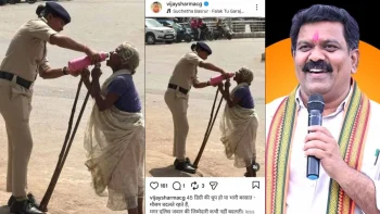 45 डिग्री की तपिश में खाकी बनी सहारा, महिला आरक्षक ने प्यास से बेहाल बुजुर्ग को पिलाया पानी !डिप्टी सीएम विजय शर्मा ने भी की सराहना, बोले- मौसम बदलता है, पुलिस की जिम्मेदारी नहीं 45 डिग्री की तपिश में खाकी बनी सहारा, महिला आरक्षक ने प्यास से बेहाल बुजुर्ग को पिलाया पानी !डिप्टी सीएम विजय शर्मा ने भी की सराहना, बोले- मौसम बदलता है, पुलिस की जिम्मेदारी नहीं