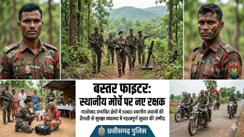 बस्तर में सुरक्षा का नया मॉडल : 5 हजार बस्तर फाइटर्स की होगी भर्ती, नक्सल मोर्चे पर स्थानीय युवा संभालेंगे कमान बस्तर में सुरक्षा का नया मॉडल : 5 हजार बस्तर फाइटर्स की होगी भर्ती, नक्सल मोर्चे पर स्थानीय युवा संभालेंगे कमान