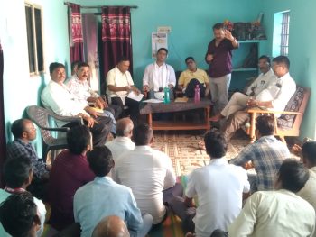 जामगांव आर ब्लॉक में संगठन सृजन अभियान तेज, गांव-गांव पहुंचकर बूथ कमेटटियों को किया जा रहा मजबूत, चैतन्य बोले -गांधी जी के सिद्धांतों पर चल रही है कांग्रेस जामगांव आर ब्लॉक में संगठन सृजन अभियान तेज, गांव-गांव पहुंचकर बूथ कमेटटियों को किया जा रहा मजबूत, चैतन्य बोले -गांधी जी के सिद्धांतों पर चल रही है कांग्रेस