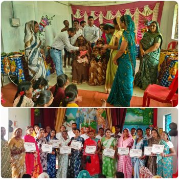 गोद भराई-अन्नप्राशन से लेकर पोषण जागरूकता तक, करेला-सुरपा में मनाया गया आंगन मिलन कार्यक्रम,जनपद सभापति रवि सिन्हा हुए शामिल..आंगनबाड़ी कार्यकर्ताओं-सहायिकाओं का हुआ सम्मान गोद भराई-अन्नप्राशन से लेकर पोषण जागरूकता तक, करेला-सुरपा में मनाया गया आंगन मिलन कार्यक्रम,जनपद सभापति रवि सिन्हा हुए शामिल..आंगनबाड़ी कार्यकर्ताओं-सहायिकाओं का हुआ सम्मान